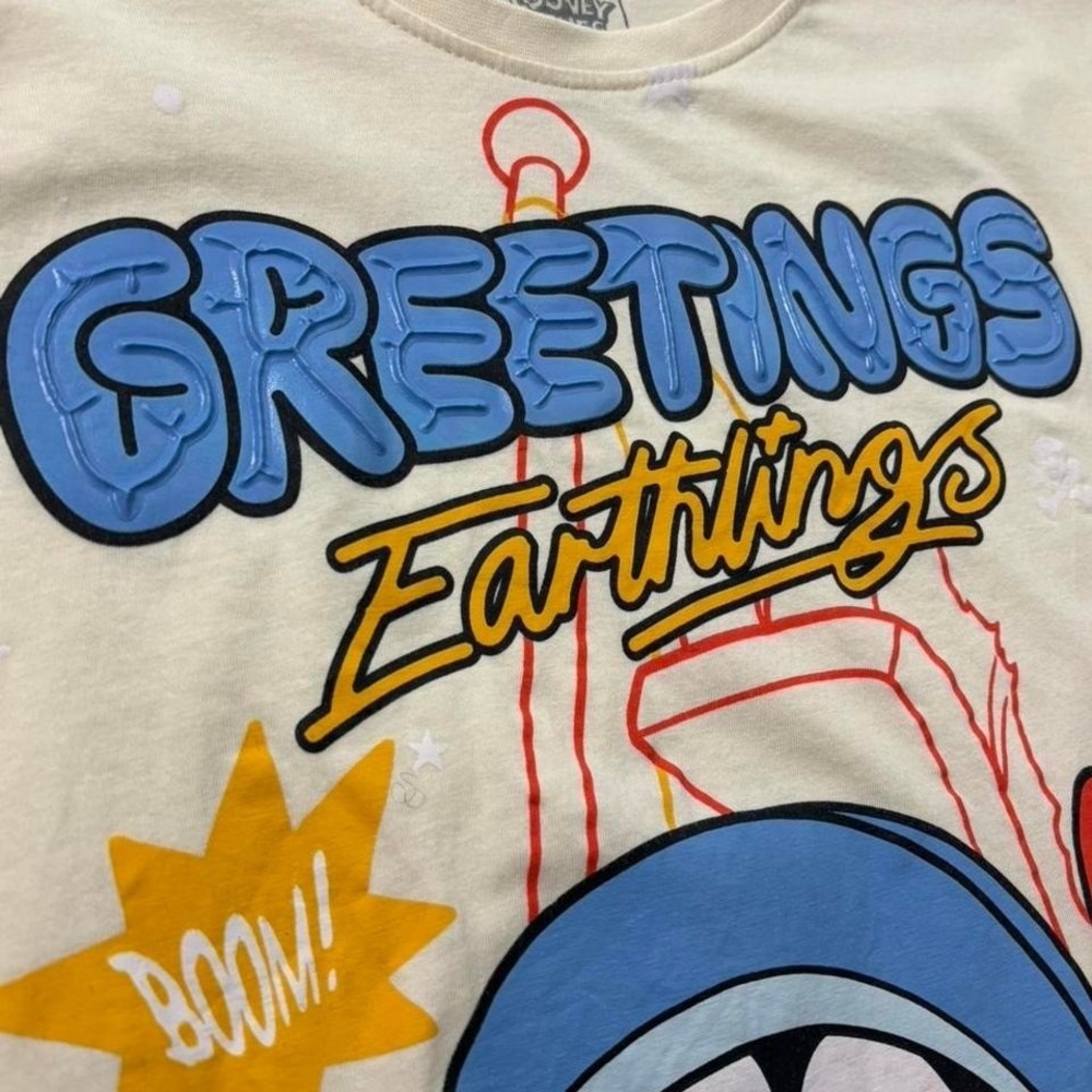 Looney Tunes Marvin the Martian T-Shirt L Greetings Earthlings Graphic Tee 0098 - Picture 2 of 7